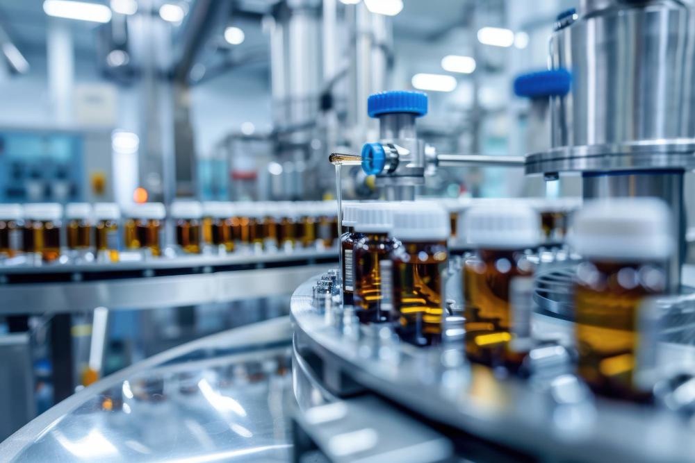 Chemical and pharmaceutical manufacturing plant